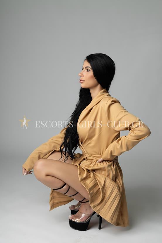 EROTIC BRUNETTE LATIN VIP TOP CALL GIRL VISITA ESCORT IN ATHENS HELENA